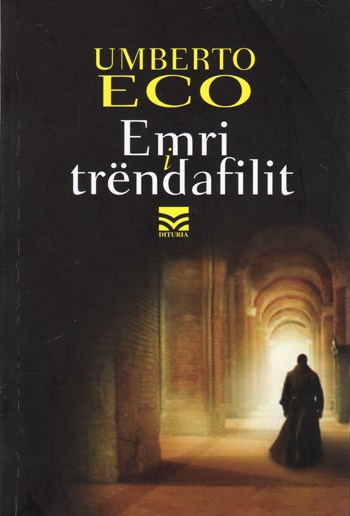 Emri i trendafilit, Umberto Eco (kopertina)