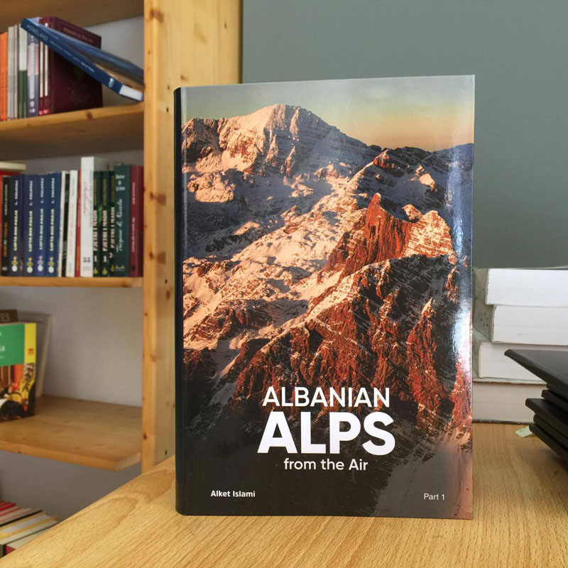 Albanian Alps from the air, Alket Islami