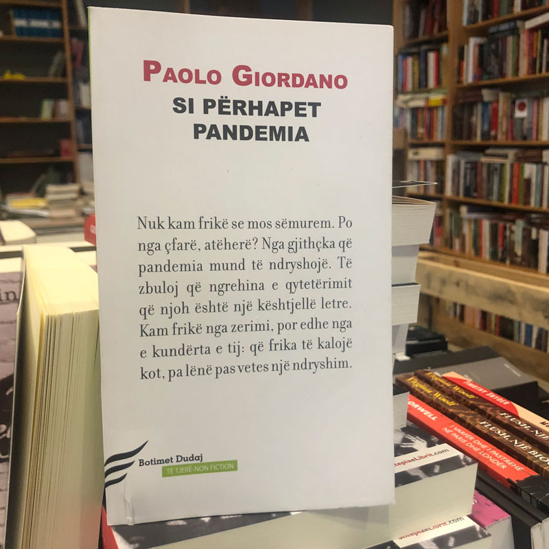 Si përhapet pandemia, Paolo Giordano