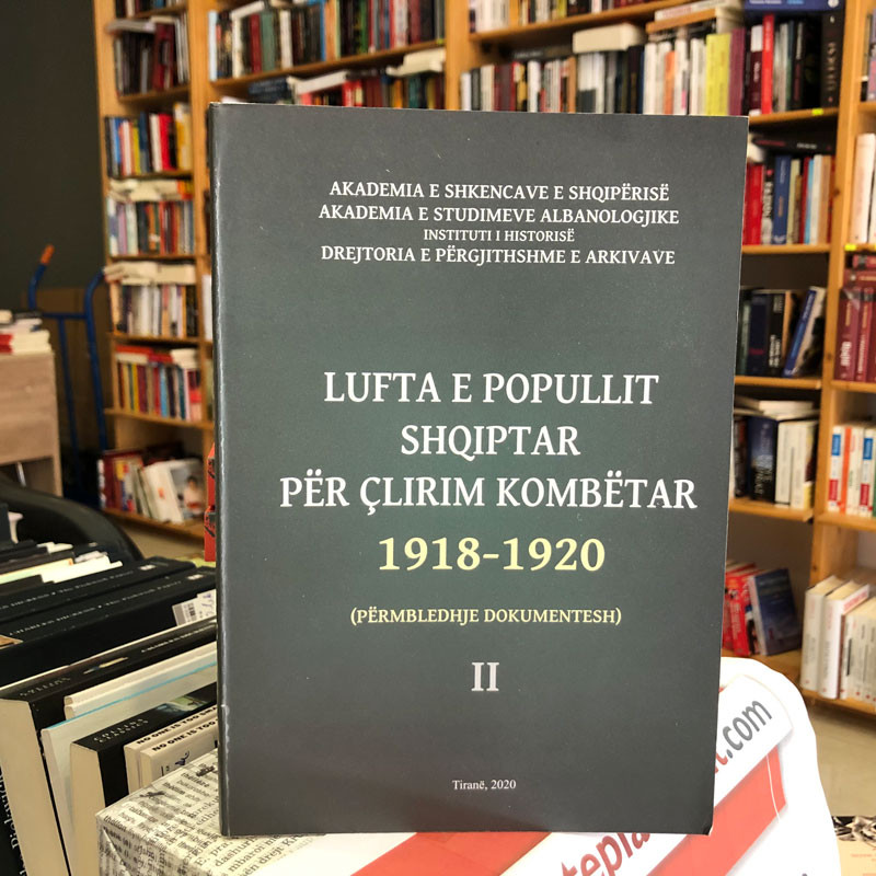 Lufta e popullit shqiptar për çlirim kombëtar 1918-1920, vol. 2, Grup Autorësh