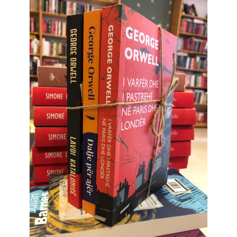 Tre libra të George Orwell, për 2600 lekë