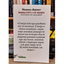 Banaliteti i së keqes, Eichmann në Jeruzalem, Hannah Arendt