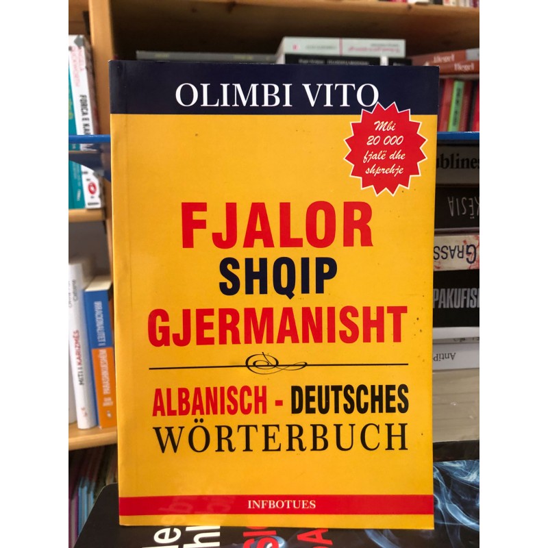 Fjalor shqip - gjermanisht, Olimbi Vito