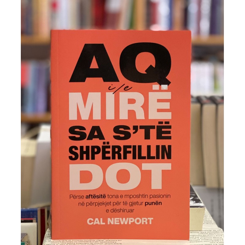 Aq i/e mirë sa s’të shpërfillin dot, Cal Newport