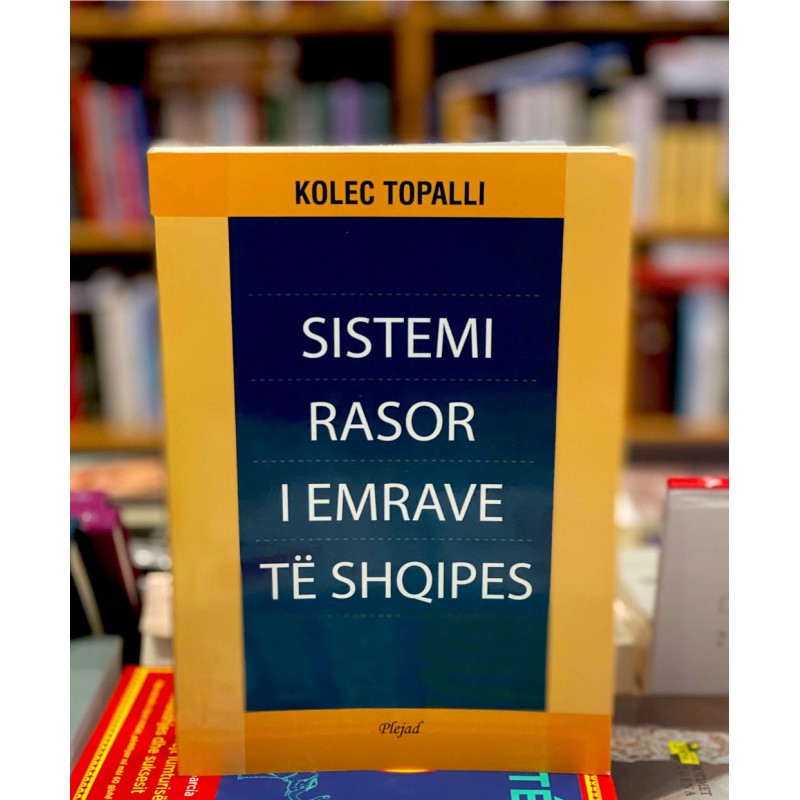Sistemi rasor i emrave të shqipes, Kolec Topalli