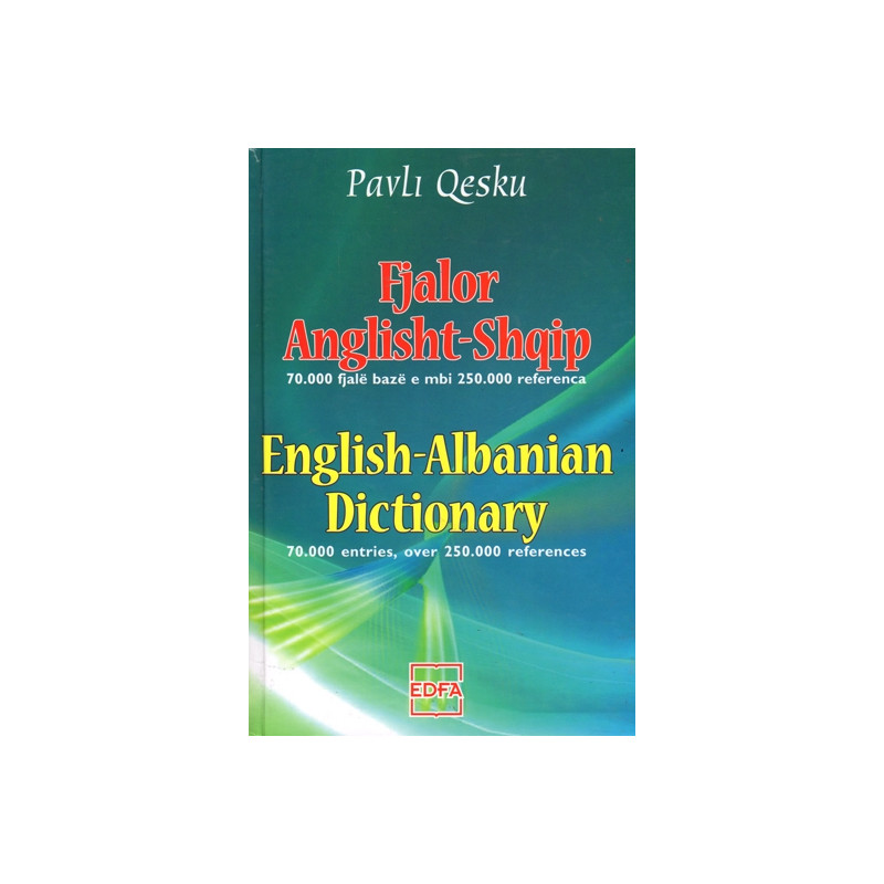 Fjalor Anglisht - Shqip, Pavli Qesku