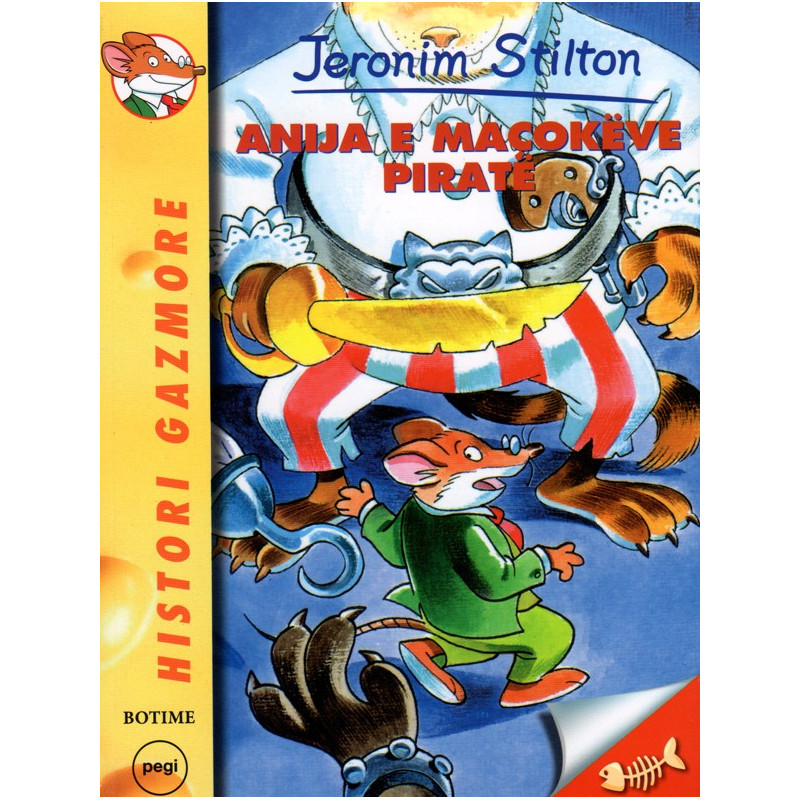 Anija e macokëve pirate, Jeronim Stilton