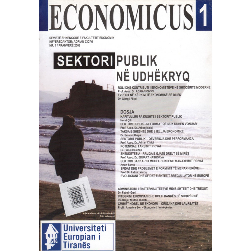 Economicus, Sektori publik ne udhekryq, nr. 1
