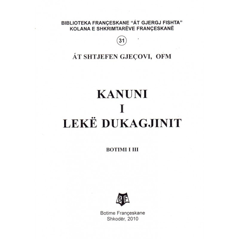 Kanuni i Lekë Dukagjinit