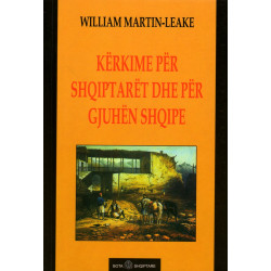 Kërkime për shqiptarët dhe për gjuhën shqipe, Martin-Leake