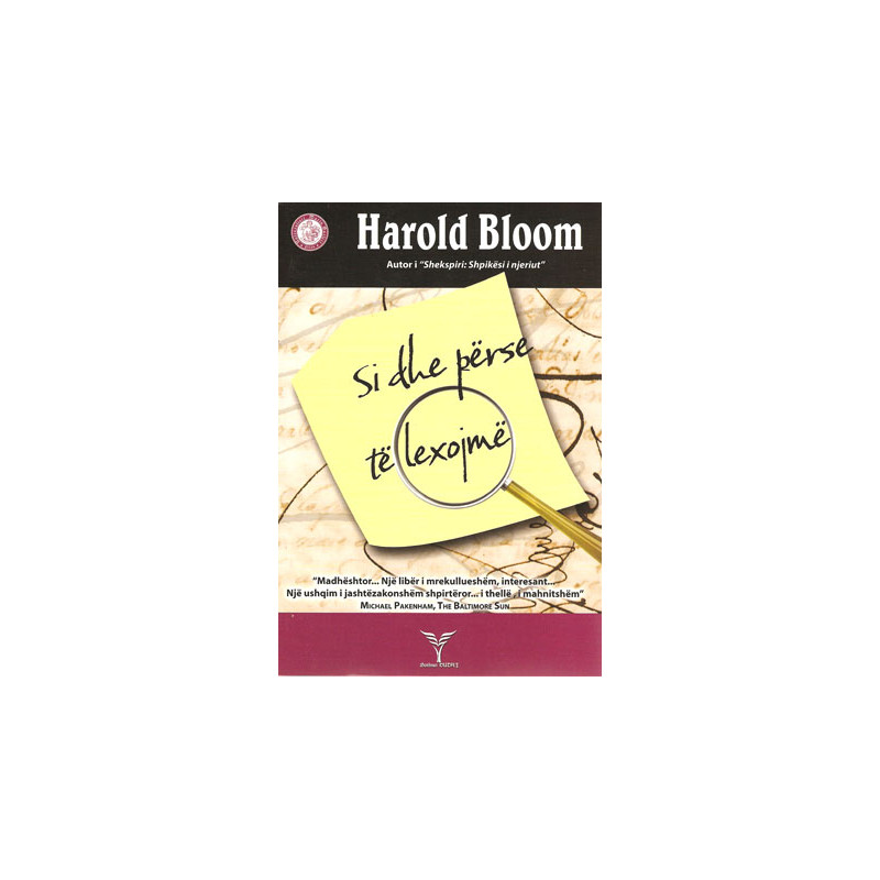 Si dhe perse te lexojme, Harold Bloom Si dhe perse te lexojme, Harold Bloom