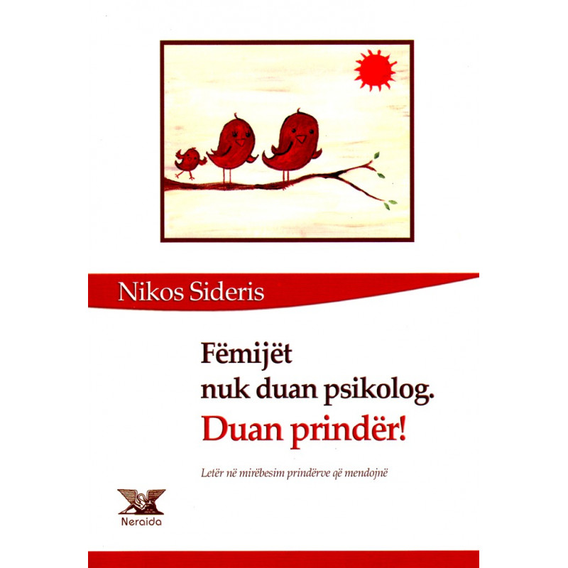 Fëmijët nuk duan psikologë. Duan prindër, Niko Sideris