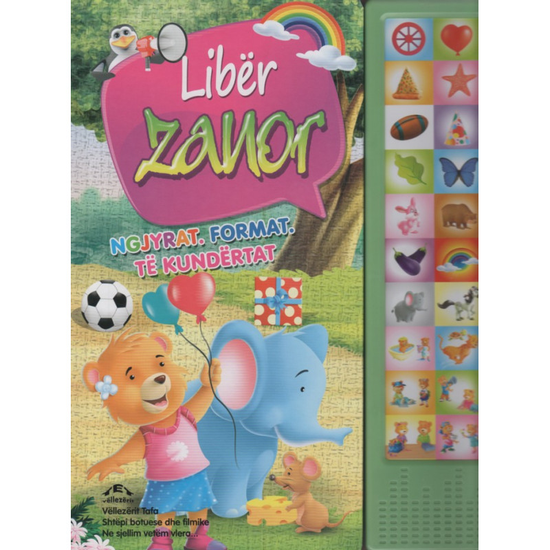 Ngjyrat, format, te kundertat, liber zanor Ngjyrat, format, te kundertat, liber zanor