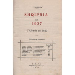 Shqipria me 1927, T. Selenica