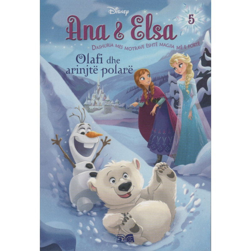 Ana dhe Elsa, Olafi dhe arinjte polare, libri i peste