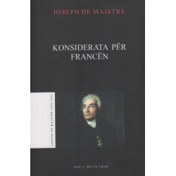 Konsiderata per Francen, Joseph de Maistre