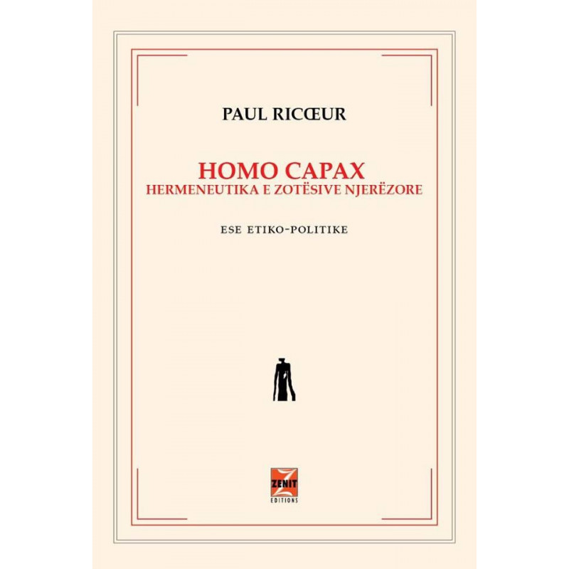 Homo Capax, Paul Riceur Homo Capax, Paul Riceur