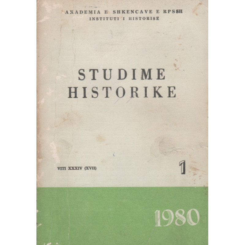 Studime historike 1980, vol. 1