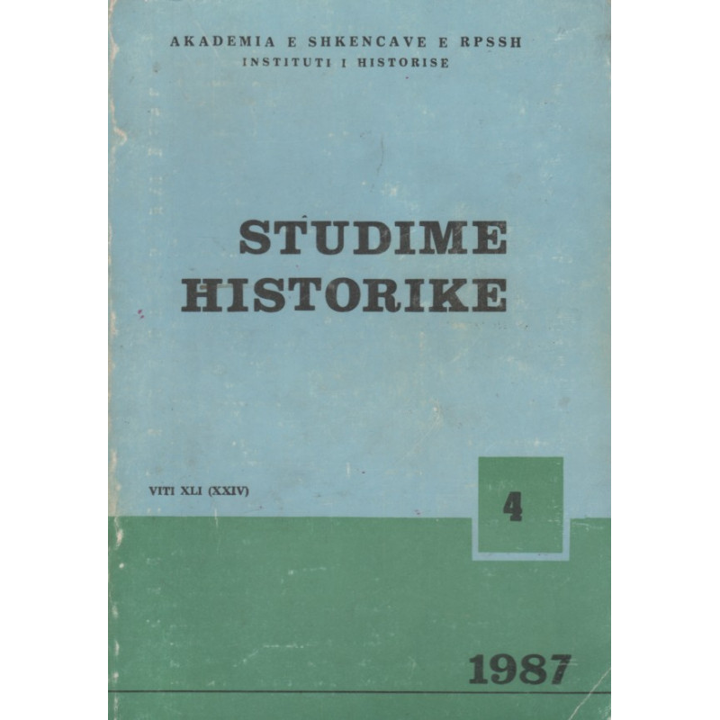 Studime historike 1987, vol. 4