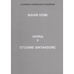 Vepra sintaksore, Mahir Domi, vol. 2