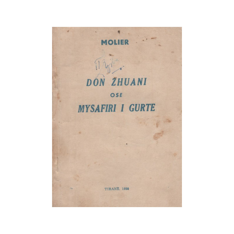 Don Zhuani ose mysafiri i gurte, Molieri