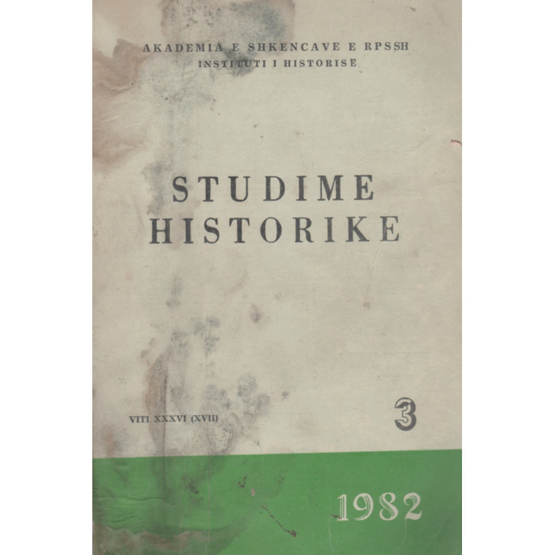 Studime historike 1982, vol.3 Studime historike 1982, vol.3