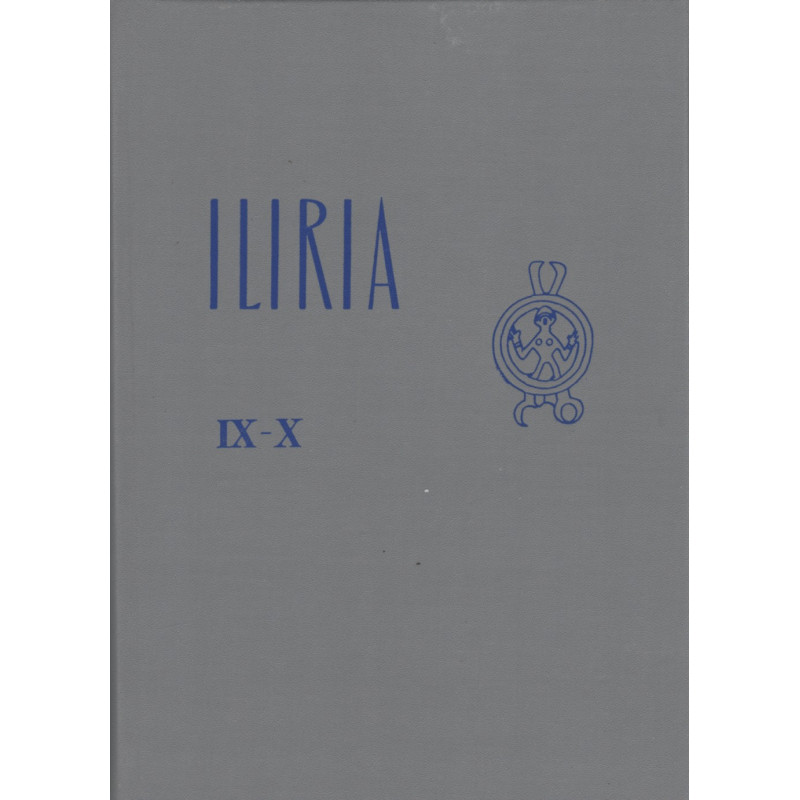 Iliria 1979-1980, vëllimi i nente-dhjete (kopertinë e trashë), Shqip-Frengjisht