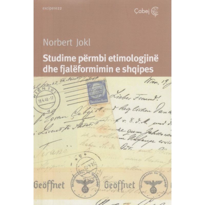 Studime permbi etimologjine dhe fjaleformimin e shqipes, Norbert Jokl