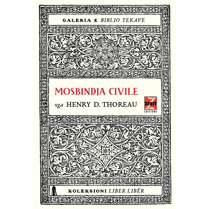 Mosbindja civile, Henry D. Thoreau Mosbindja civile, Henry D. Thoreau