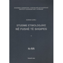 Studime etimologjike, vol. 6, Eqrem Cabej
